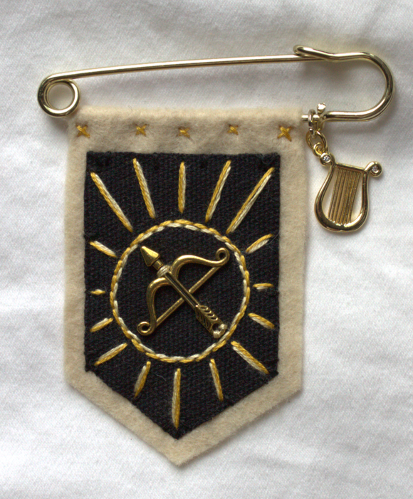 ♝PREORDER♝ Apollo Handmade Deity Pin