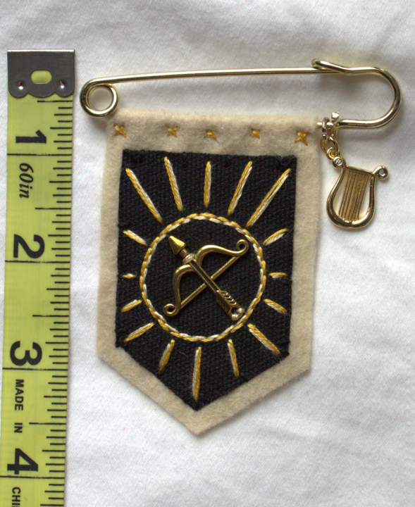 ♝PREORDER♝ Apollo Handmade Deity Pin