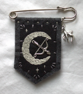 ♝PREORDER♝ Artemis Handmade Deity Pin