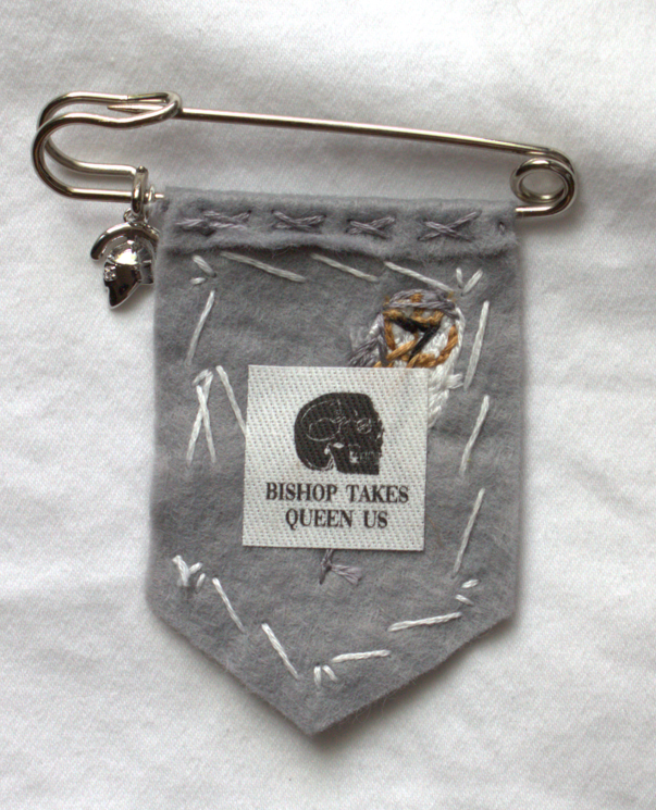 ♝PREORDER♝ Athena Handmade Deity Pin