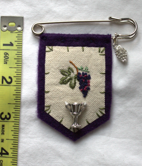 ♝PREORDER♝ Dionysus Handmade Deity Pin