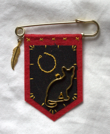 ♝PREORDER♝ Freyja Handmade Deity Pin