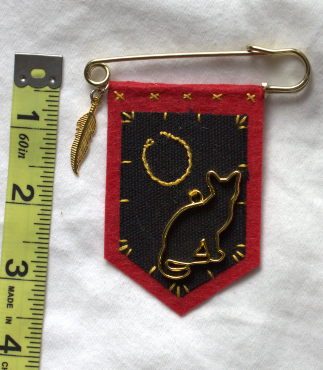 ♝PREORDER♝ Freyja Handmade Deity Pin