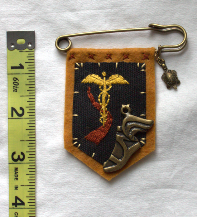 ♝PREORDER♝ Hermes Handmade Deity Pin