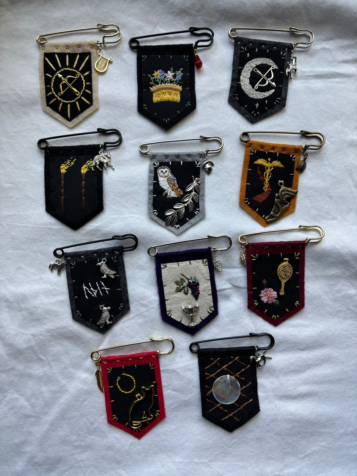 ♝PREORDER♝ Custom Handmade Deity Pin