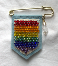 ♝PREORDER♝ Iris Handmade Deity Pin