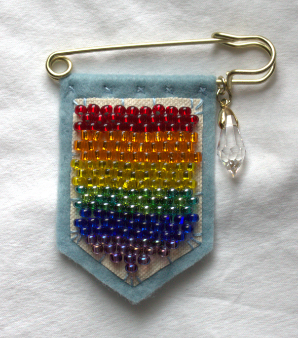 ♝PREORDER♝ Iris Handmade Deity Pin