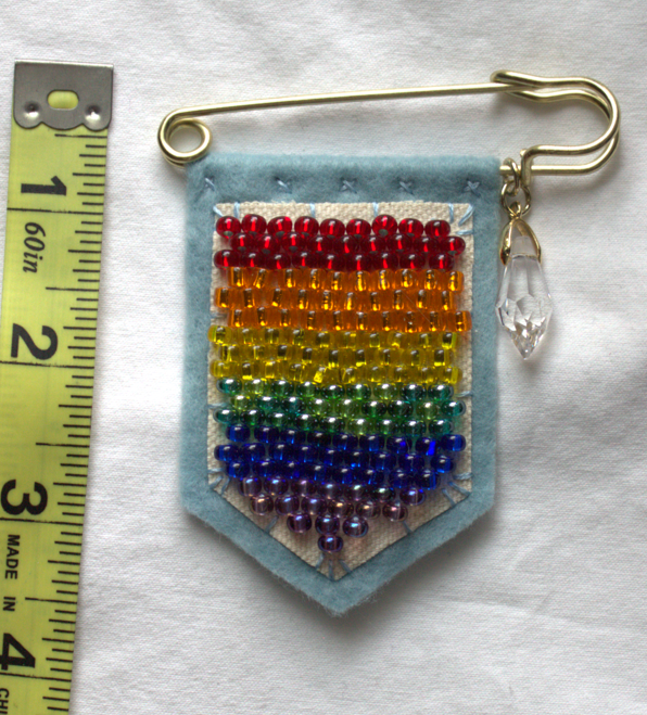 ♝PREORDER♝ Iris Handmade Deity Pin