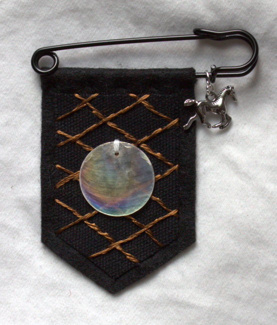 ♝PREORDER♝ Loki Handmade Deity Pin