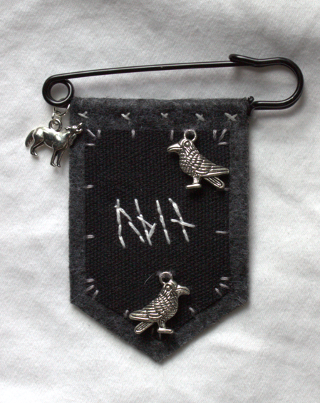 ♝PREORDER♝ Odin Handmade Deity Pin