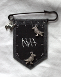 ♝PREORDER♝ Odin Handmade Deity Pin