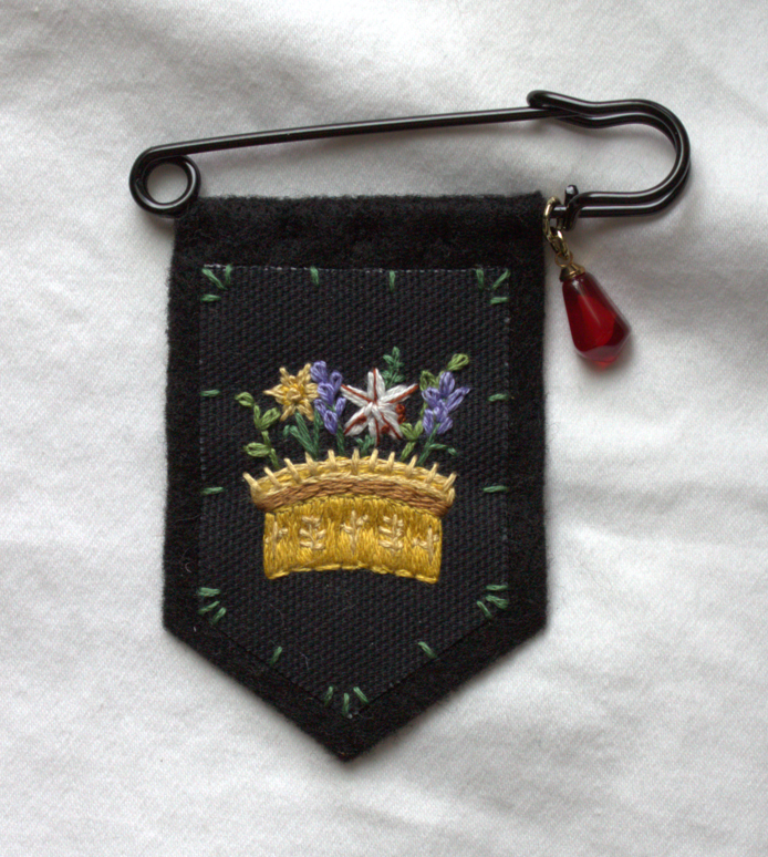 ♝PREORDER♝ Persephone Handmade Deity Pin