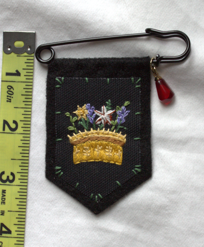 ♝PREORDER♝ Persephone Handmade Deity Pin