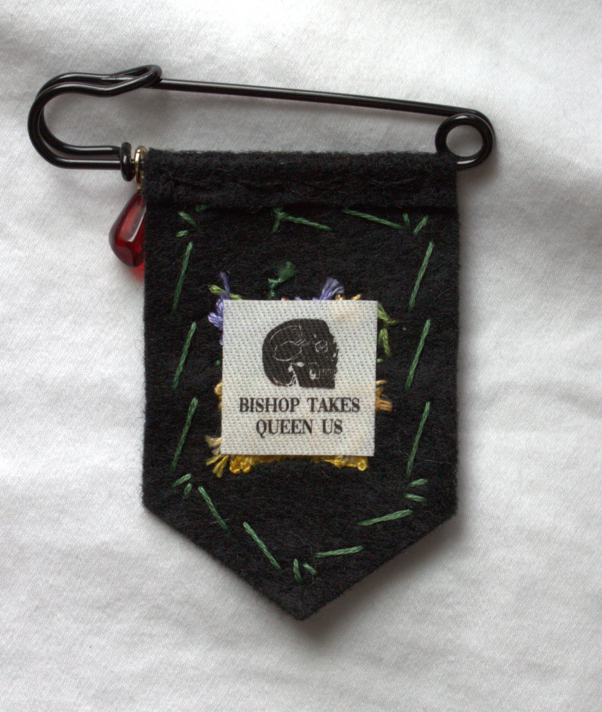 ♝PREORDER♝ Persephone Handmade Deity Pin