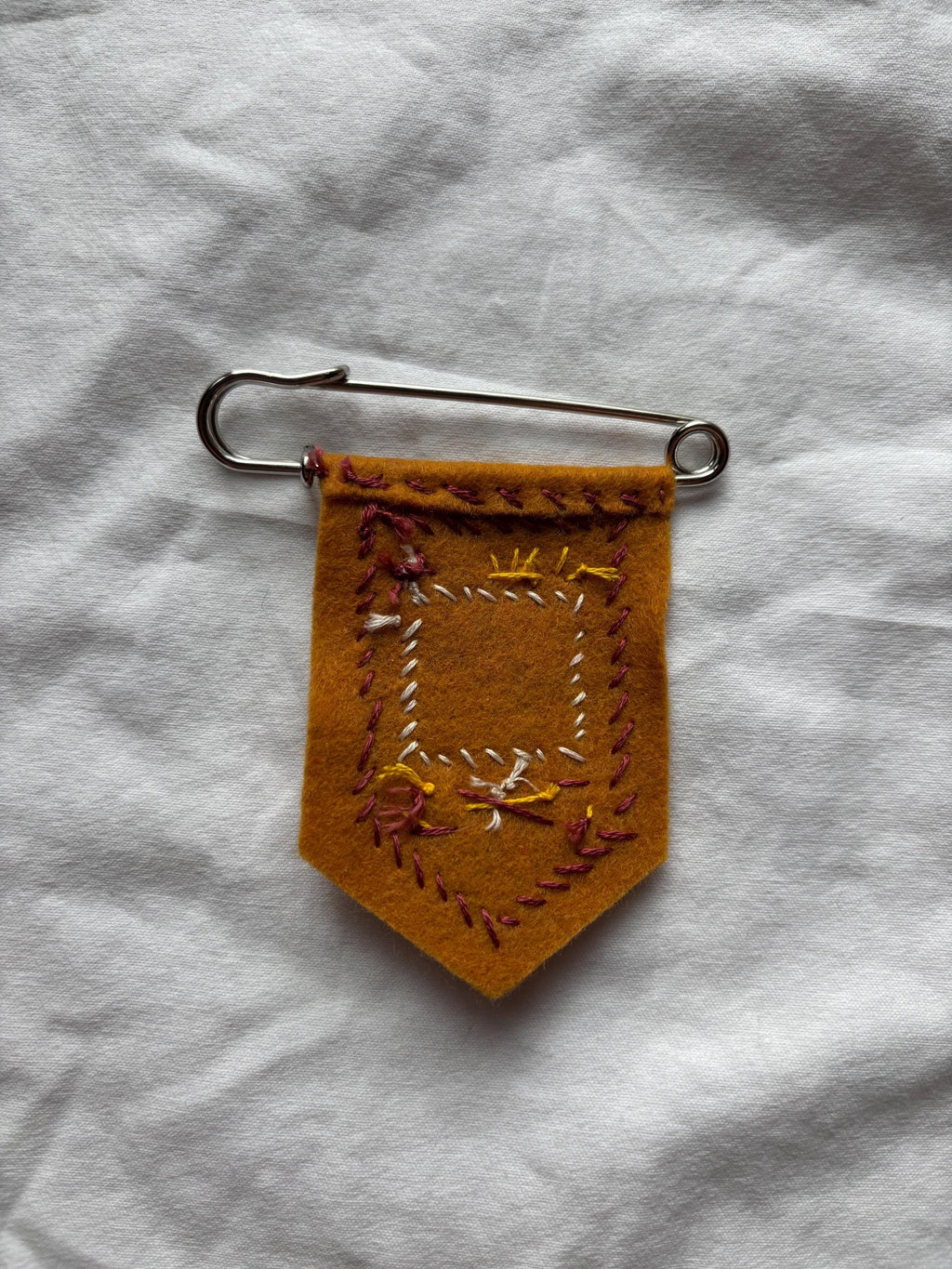 Handmade witch pronoun pin - customizable pronouns