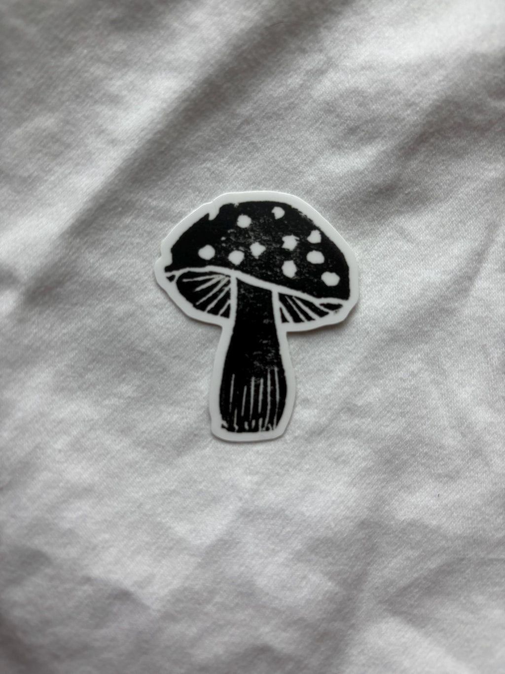 Vinyl Mushroom Sticker 2”