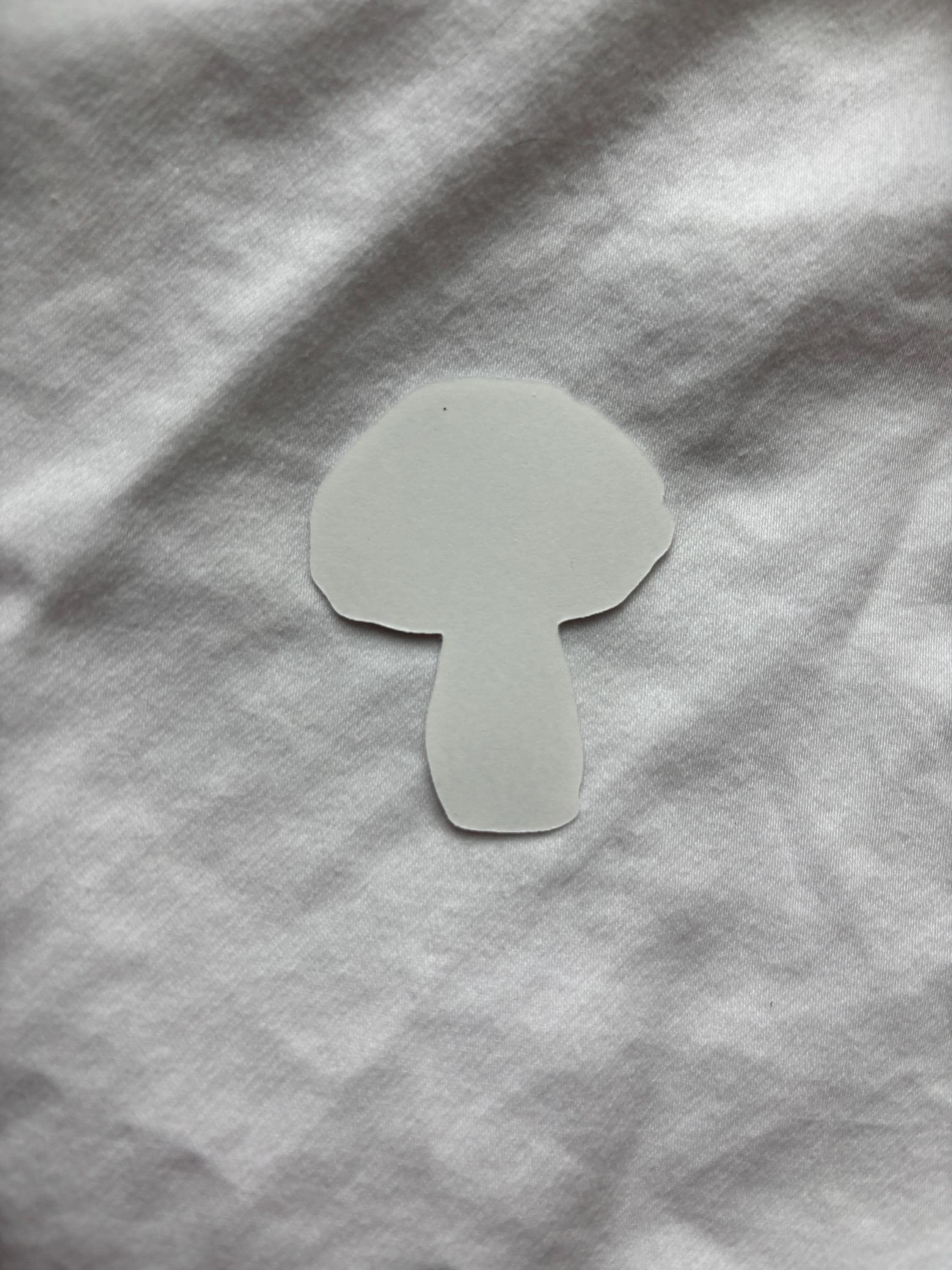Vinyl Mushroom Sticker 2”
